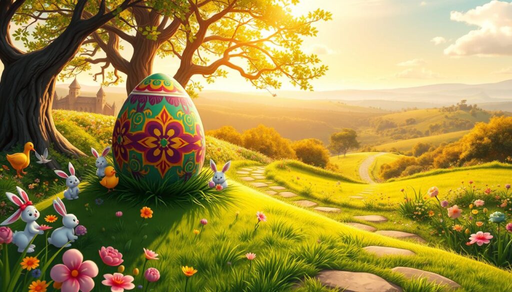 Juego de aventura de huevos de Pascua Easter Egg Adventure game