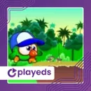 Green Chick Jump: Speedy Leaps!