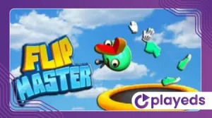 Flip Master: Perform Crazy Trampoline Tricks and Land Safely