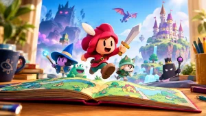 The Plucky Squire: Jump Between Storybook Pages and 3D Worlds