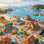 Seaside Escape: Solve Puzzles While Rebuilding a Beautiful Town