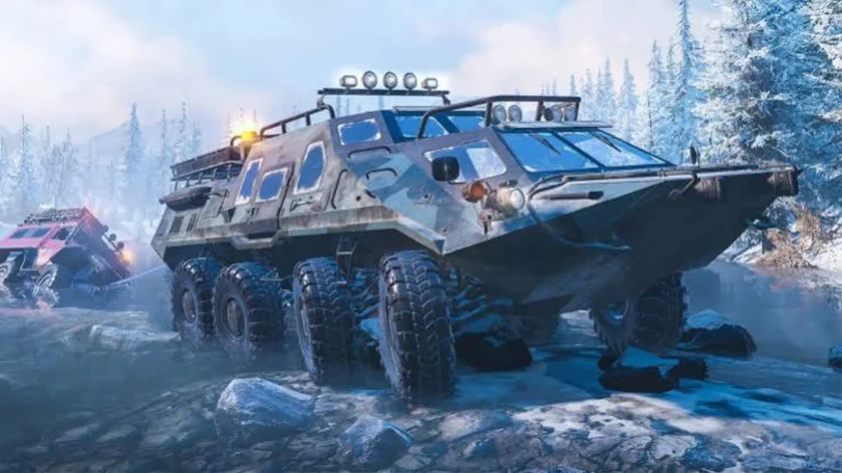 SnowRunner: Overcome Harsh Terrain with Skill and Precision Driving